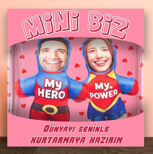 Mini Biz - Kahramanım Kişiye Özel Peluş Oyuncaklar