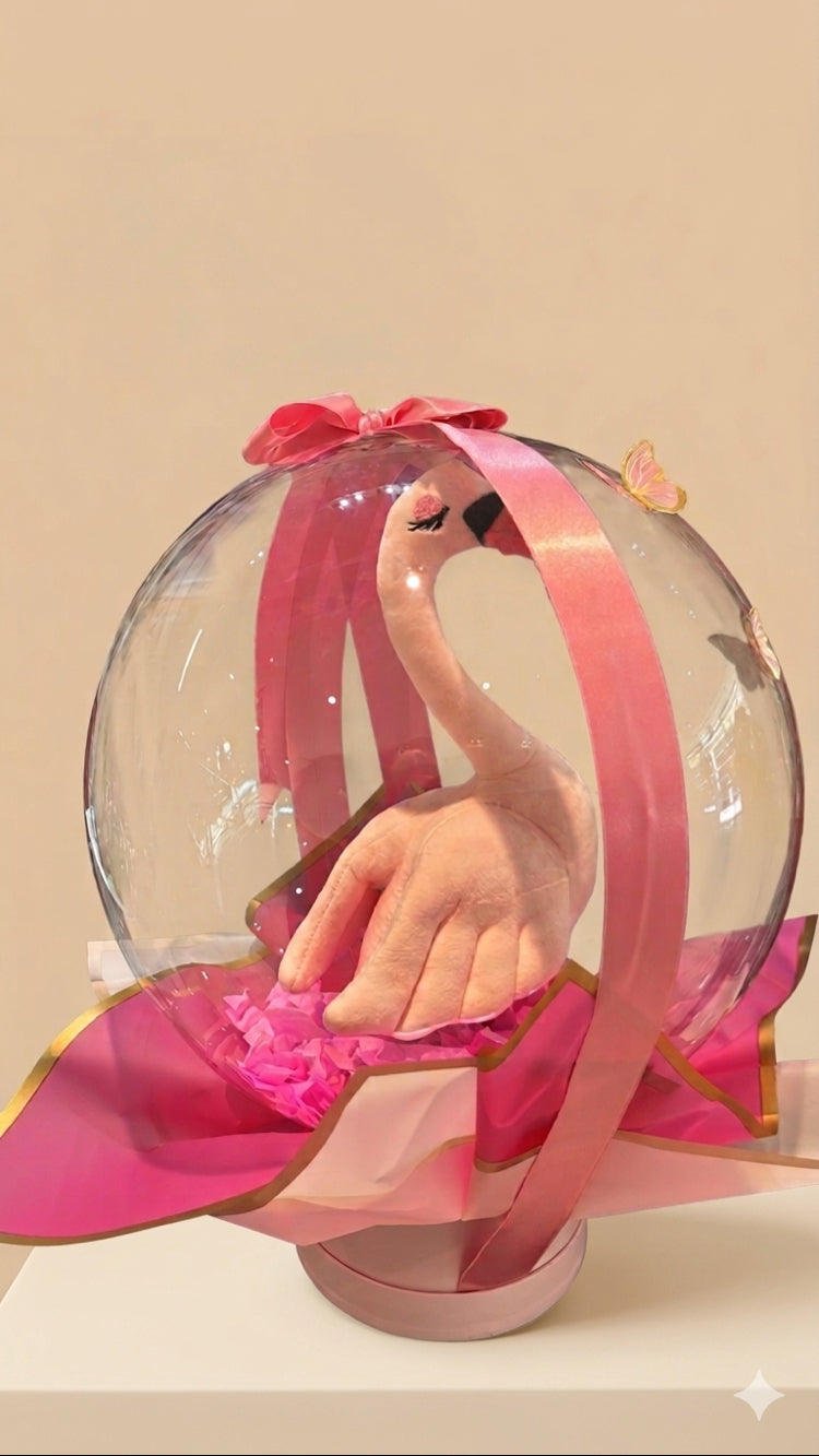 Balon İçerisinde peluş çeşitlerimiz