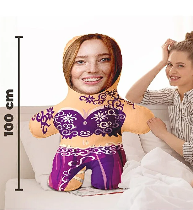 Kişiye Özel Dansöz Peluş Oyuncak -100cm-