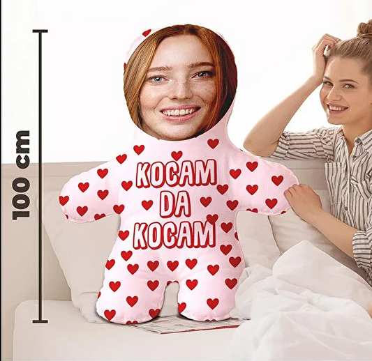 Kocamda Kocam Kişiye Özel Hediyelik Peluş Oyuncak -100cm-