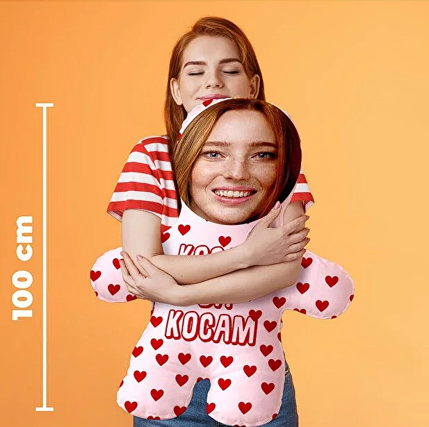 Kocamda Kocam Kişiye Özel Hediyelik Peluş Oyuncak -100cm-
